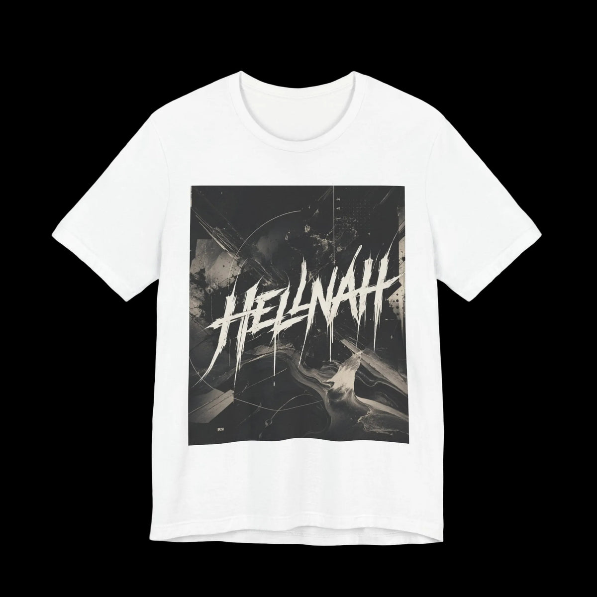 Unisex "HELLNAH" rövid ujjú póló