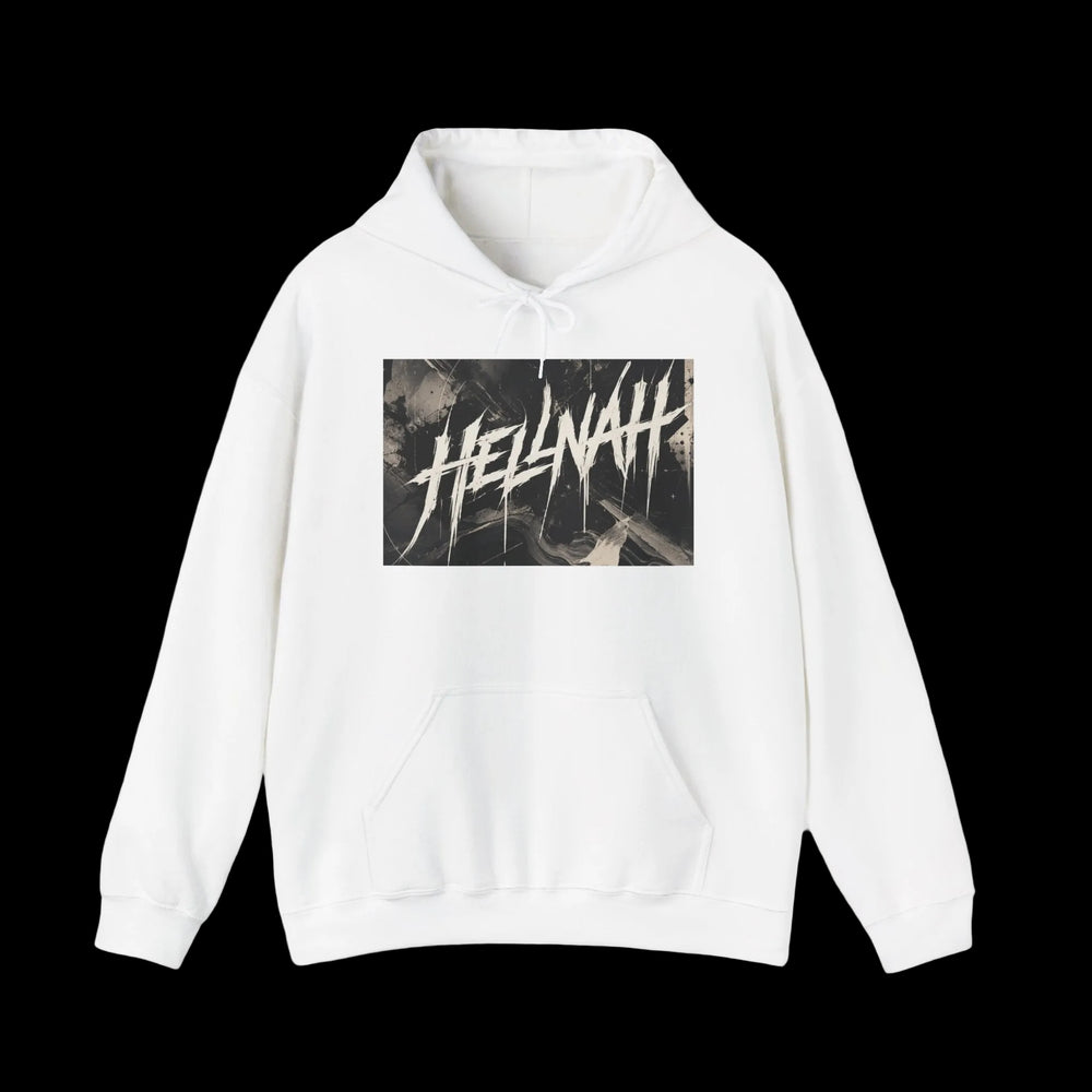 Unisex "HELLNAH" kapucnis pulóver