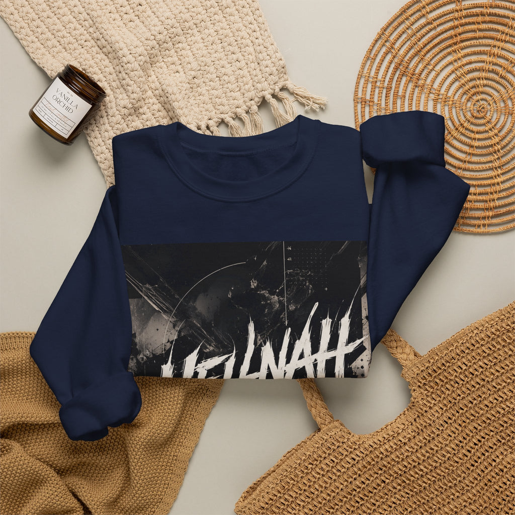 Unisex "HELLNAH" kapucnis pulóver