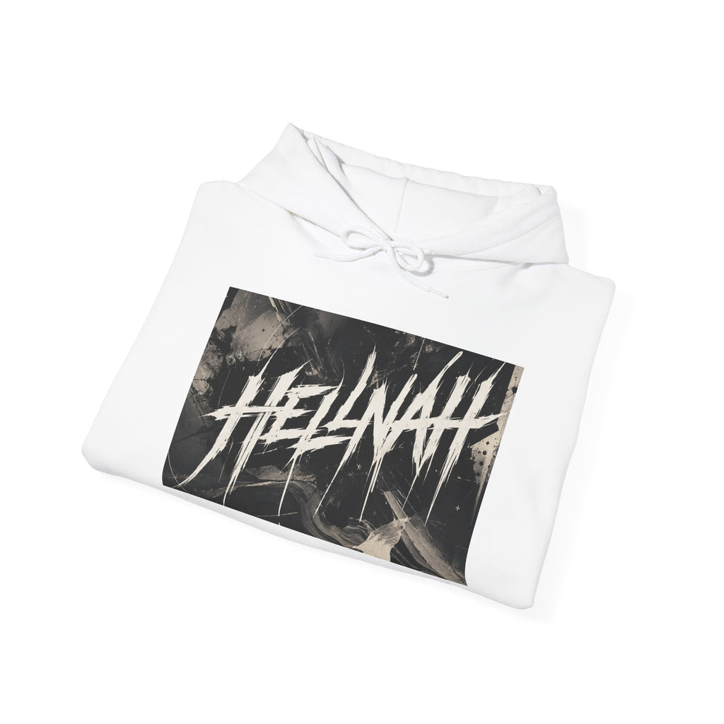 Unisex "HELLNAH" kapucnis pulóver
