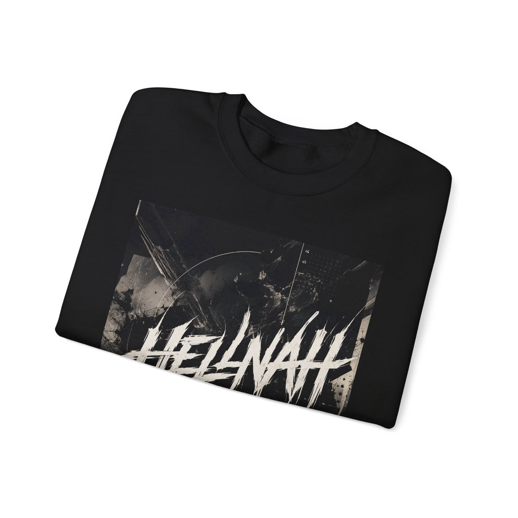 Unisex "HELLNAH" kapucnis pulóver