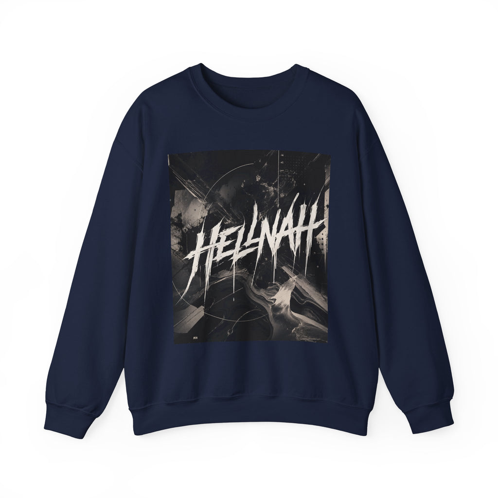 Unisex "HELLNAH" kapucnis pulóver