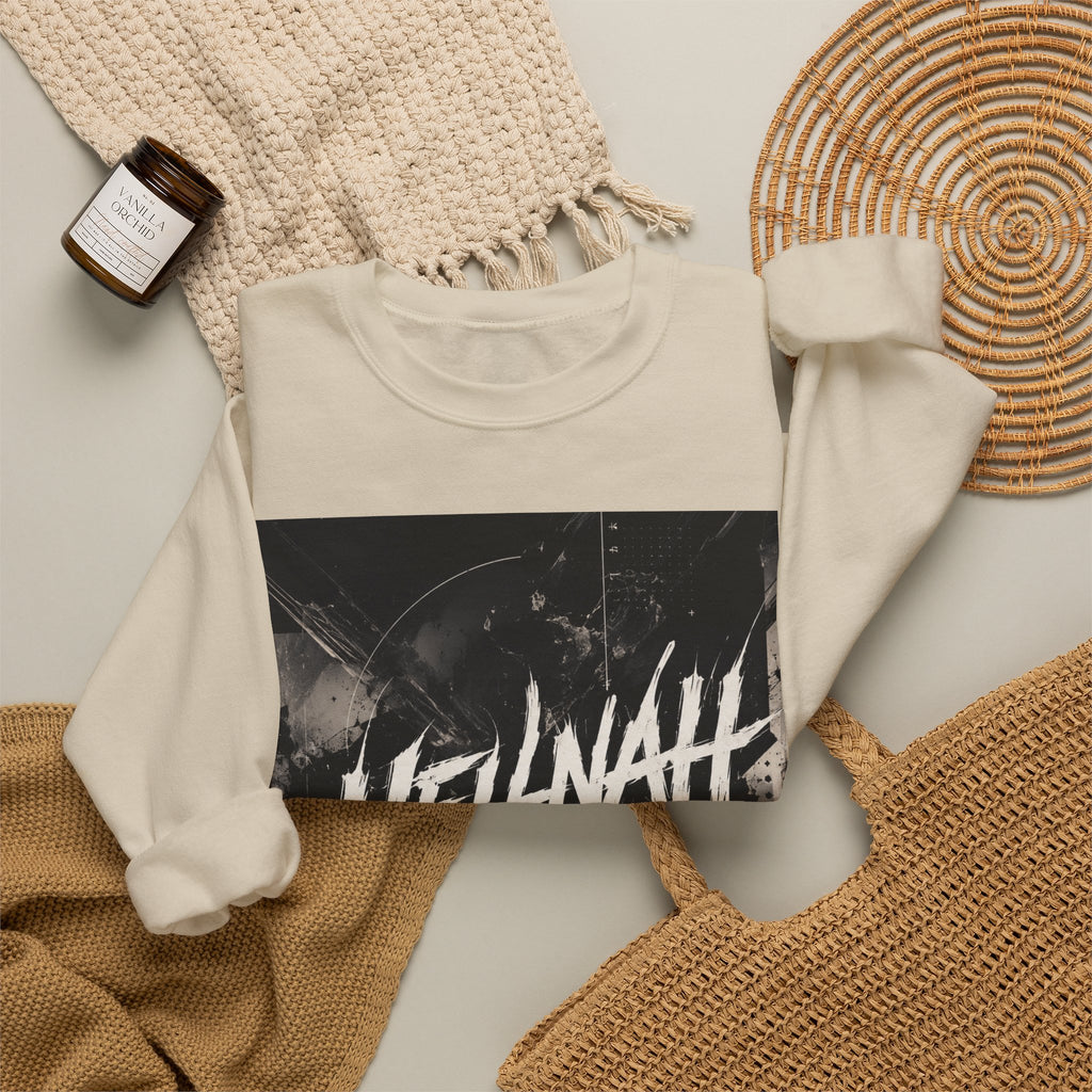 Unisex "HELLNAH" kapucnis pulóver