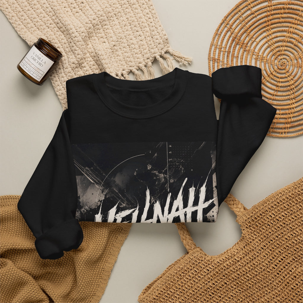 Unisex "HELLNAH" kapucnis pulóver