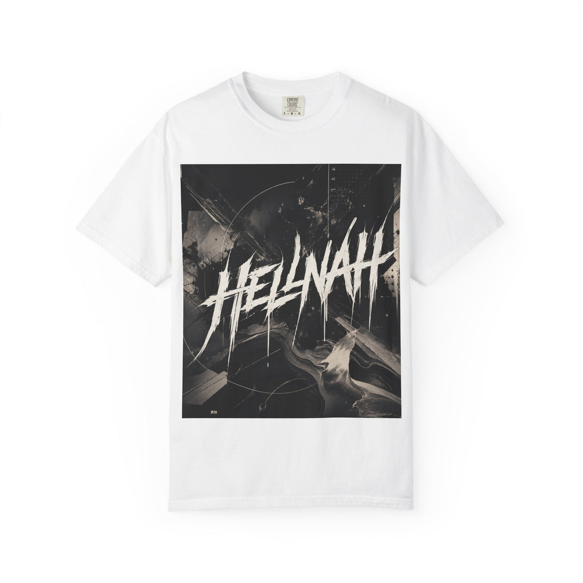 Unisex ruhafestett "HELLNAH" póló