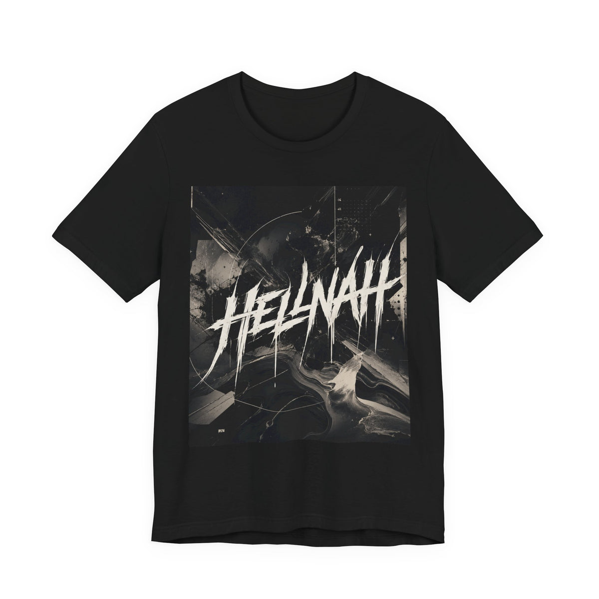 Unisex "HELLNAH" rövid ujjú póló