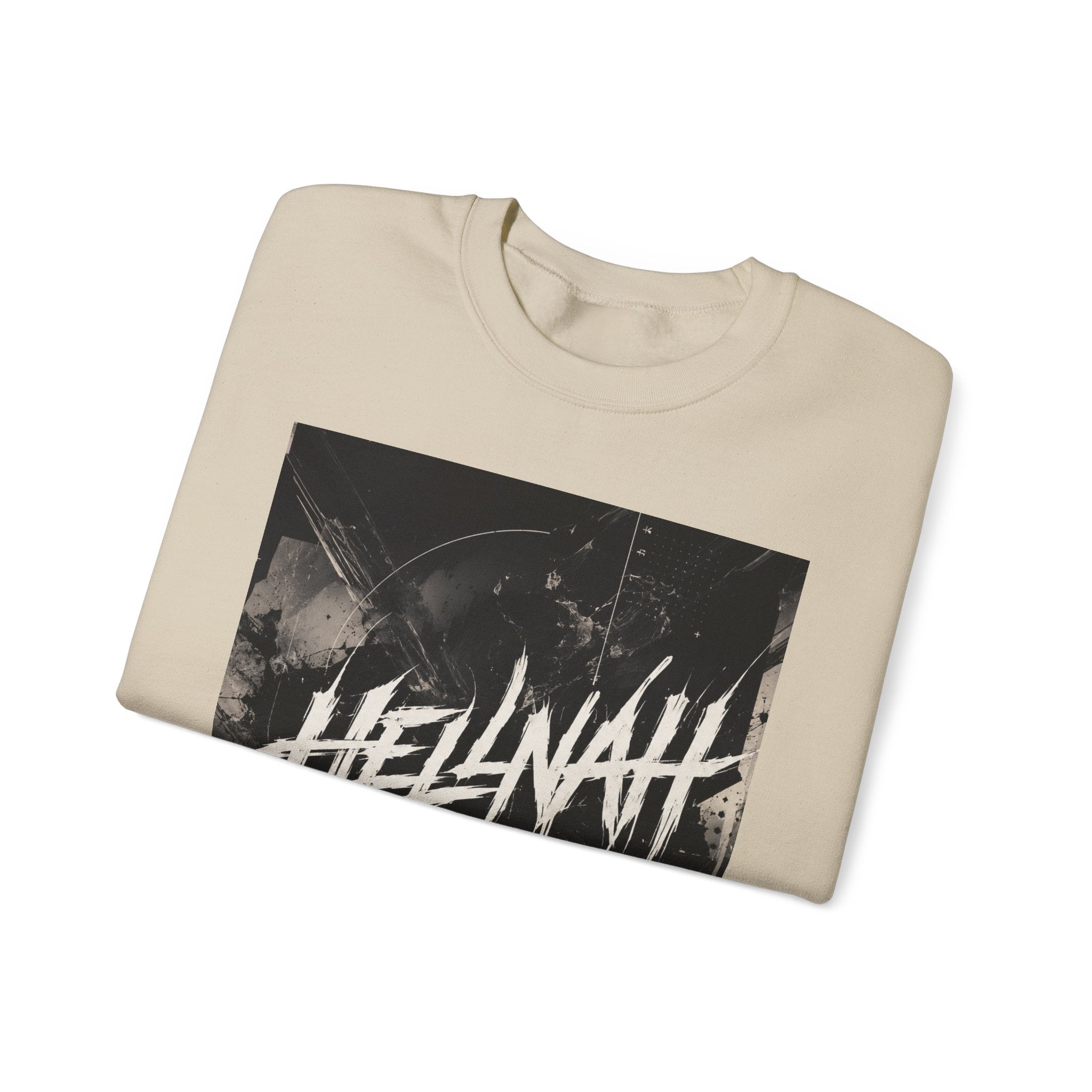 Unisex "HELLNAH" kapucnis pulóver