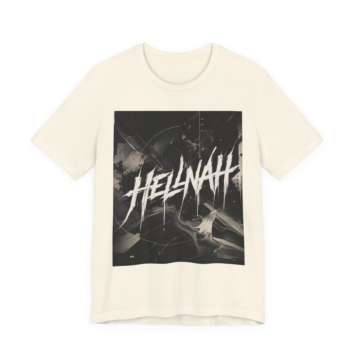 Unisex "HELLNAH" rövid ujjú póló