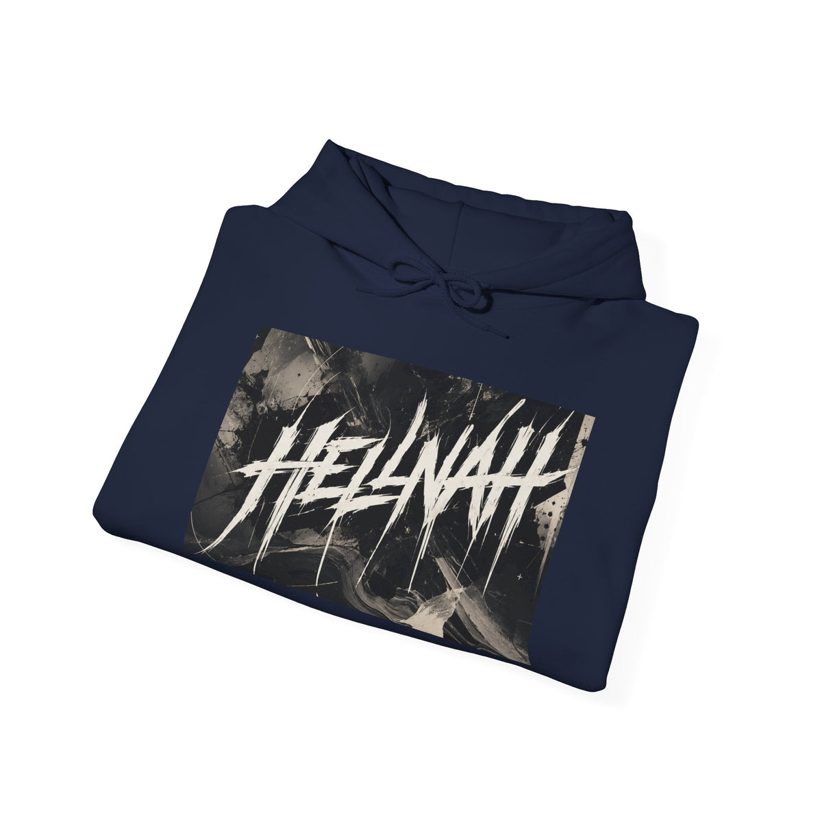 Unisex "HELLNAH" kapucnis pulóver