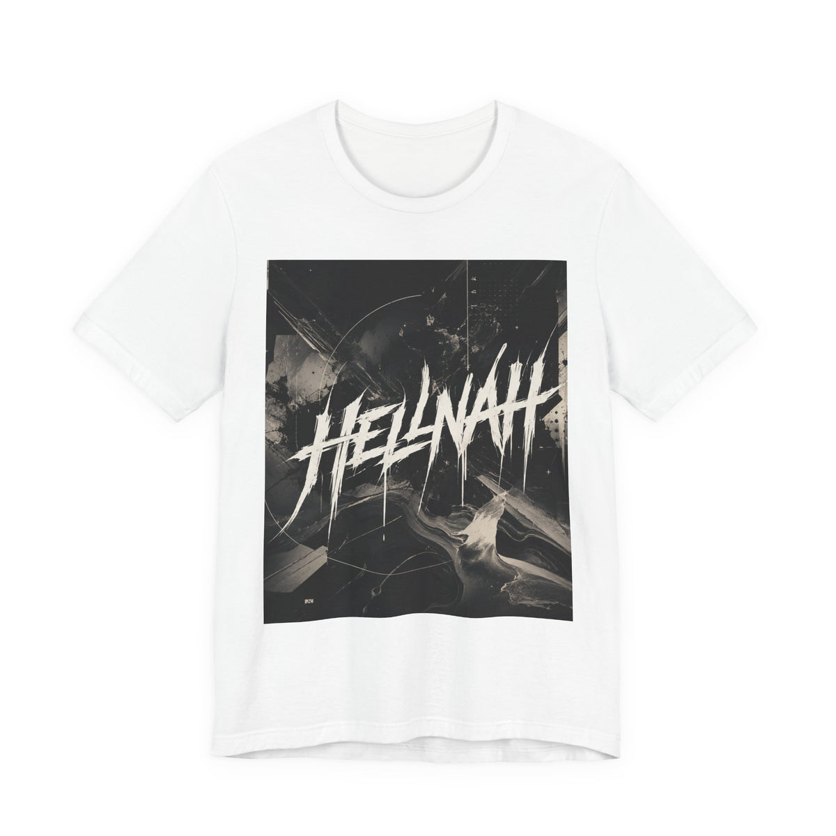 Unisex "HELLNAH" rövid ujjú póló