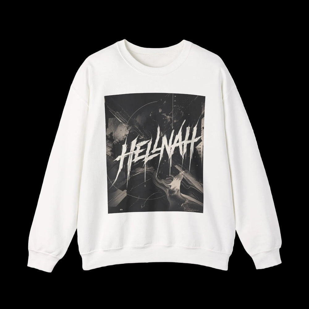 Unisex "HELLNAH" kapucnis pulóver