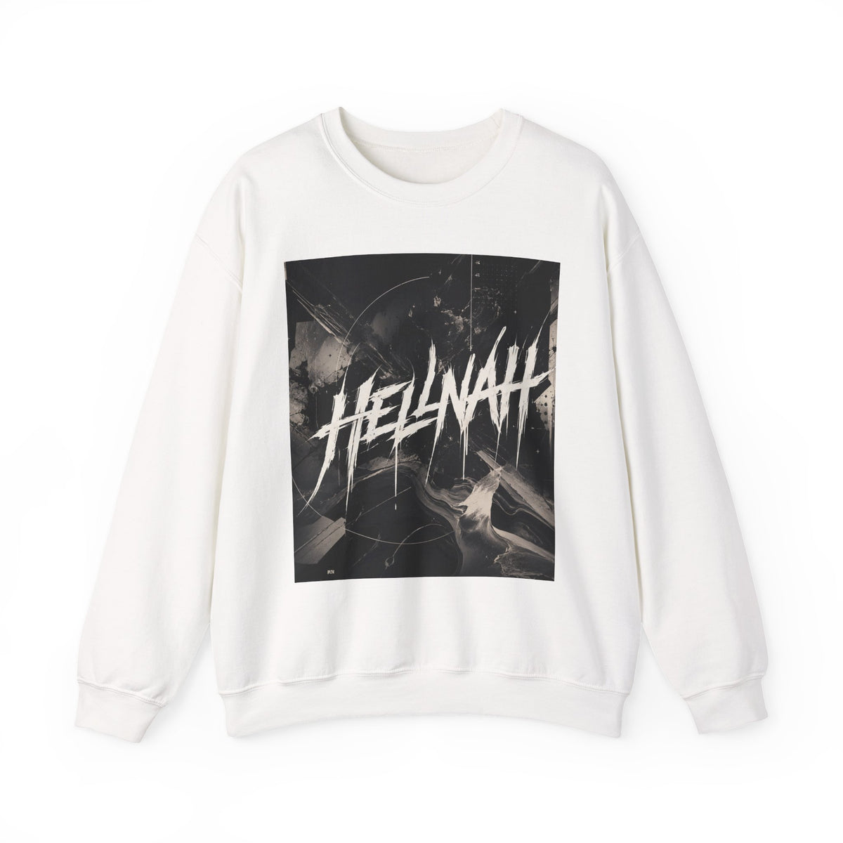 Unisex "HELLNAH" kapucnis pulóver