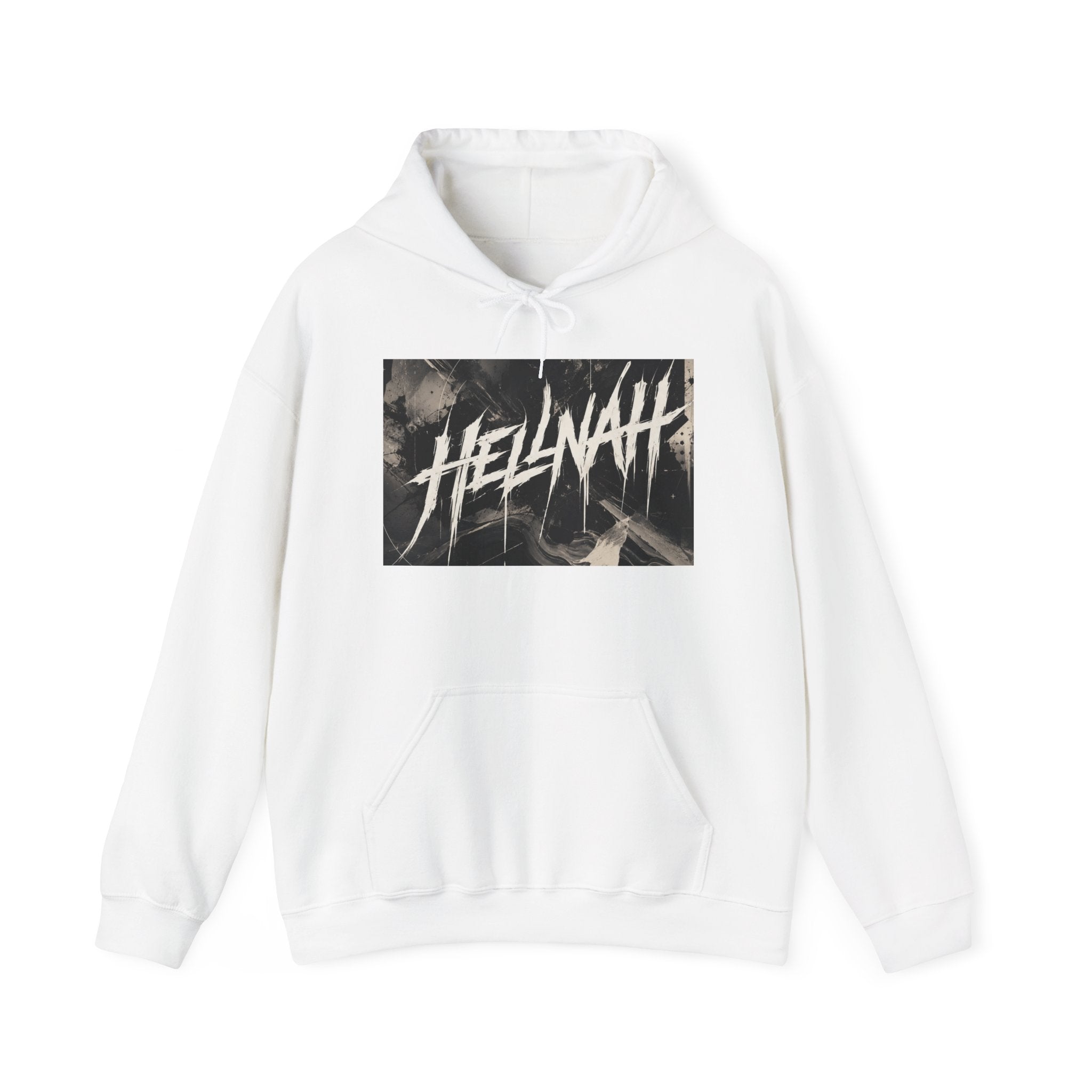 Unisex "HELLNAH" kapucnis pulóver