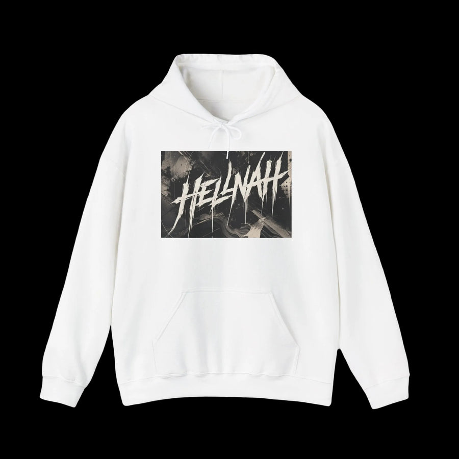 Unisex "HELLNAH" kapucnis pulóver