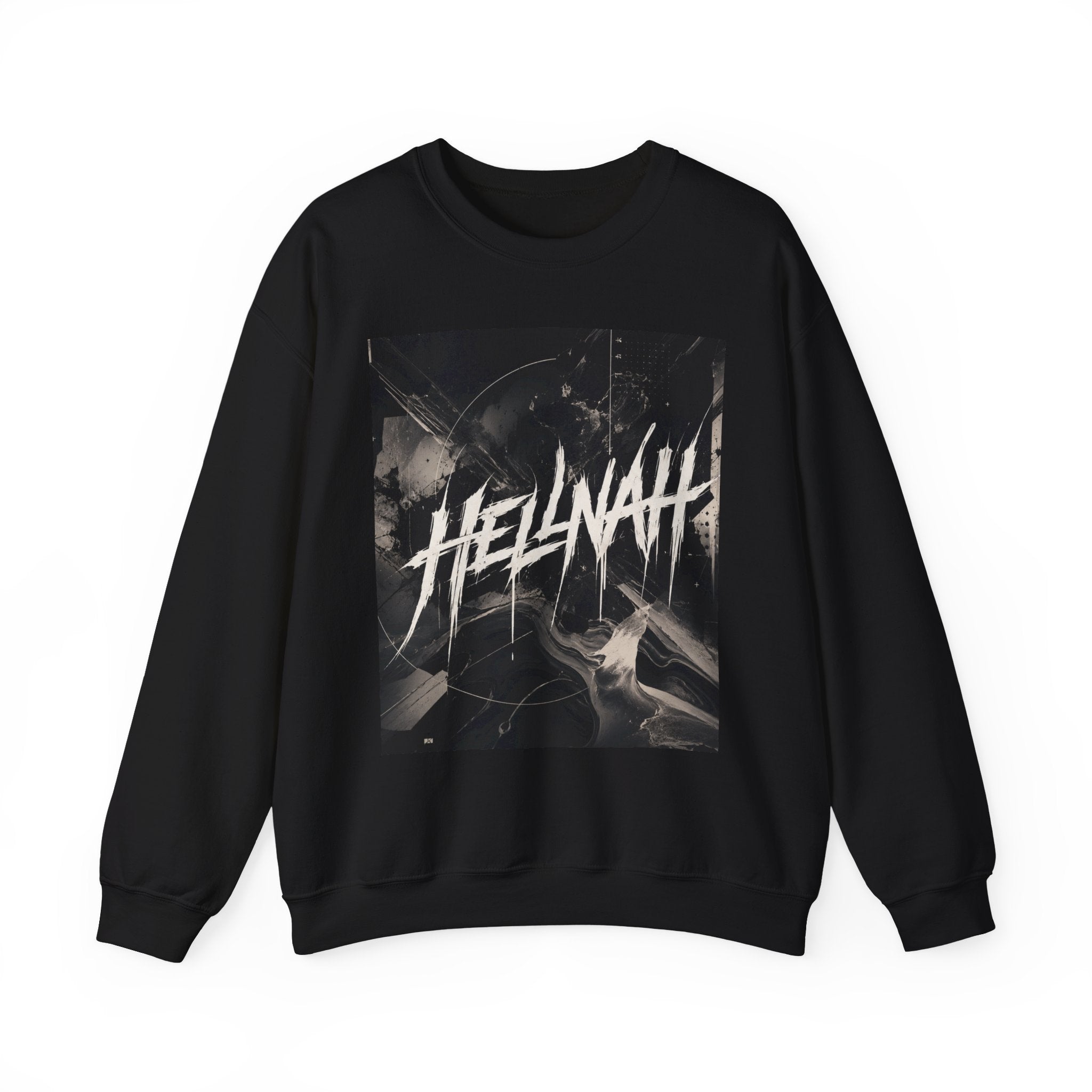 Unisex "HELLNAH" kapucnis pulóver