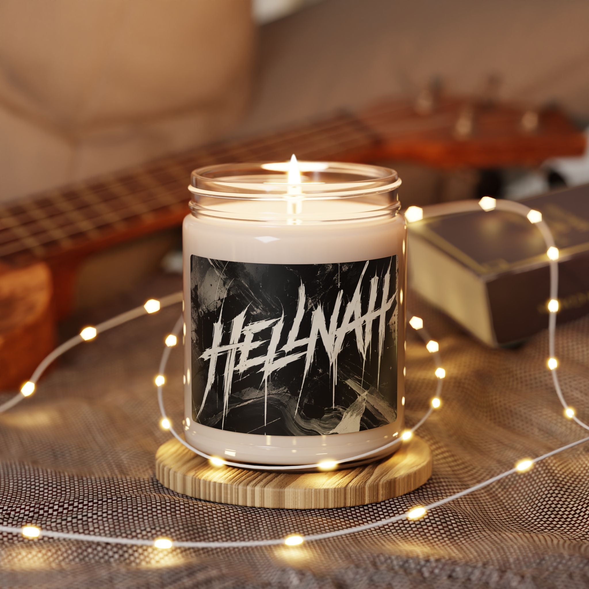 Illatos "HELLNAH" szójagyertya, 9 uncia