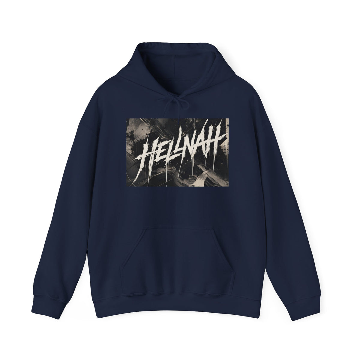 Unisex "HELLNAH" kapucnis pulóver