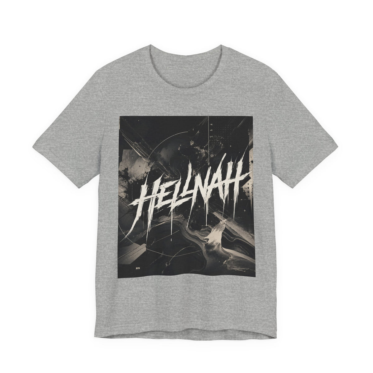 Unisex "HELLNAH" rövid ujjú póló